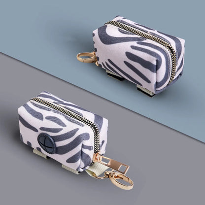 Pet Dog Poop Bag Dispenser Dog Waste Poop Bag Holder Leash Attachment Adjustable Travel Garbage Bag Dispenser Pet Cleaning Tools