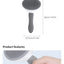 Pet Brush Cat/dog Comb Cleaning Pet Hair Remover Brush For Dogs Cats Grooming Tools Pets Dematting Comb