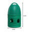 Bird Water Drinker Pigeon Water Dispenser Feeder Bird Cage Accessories Large Capacity Bird Cage Accessories with Hanging Handle