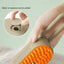3-in-1 Dog Hair Brush Cat Hair Brush Electric Pet Cleaning Brush Steam Spray Brush Massage Hair Removal Comb Anti Flying Brush