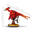 Assembling building blocks 88007 Phoenix Fox Red Bird 597 particles assembled boys and girls educational building blocks toys