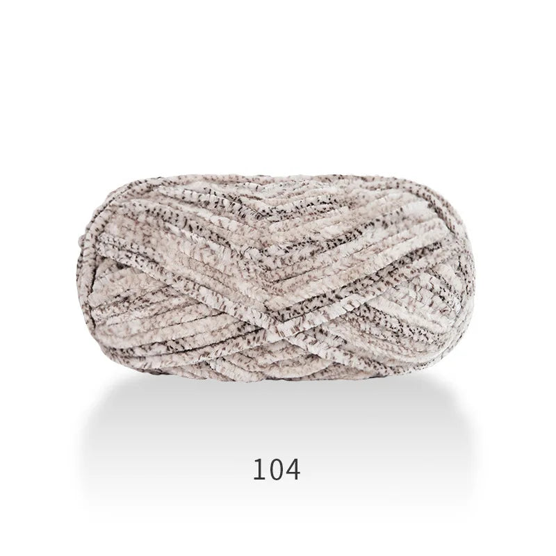 Ruyi bird warm fleece thick wool handmade DIY crochet woven golden velvet hook shoe thread wool ball