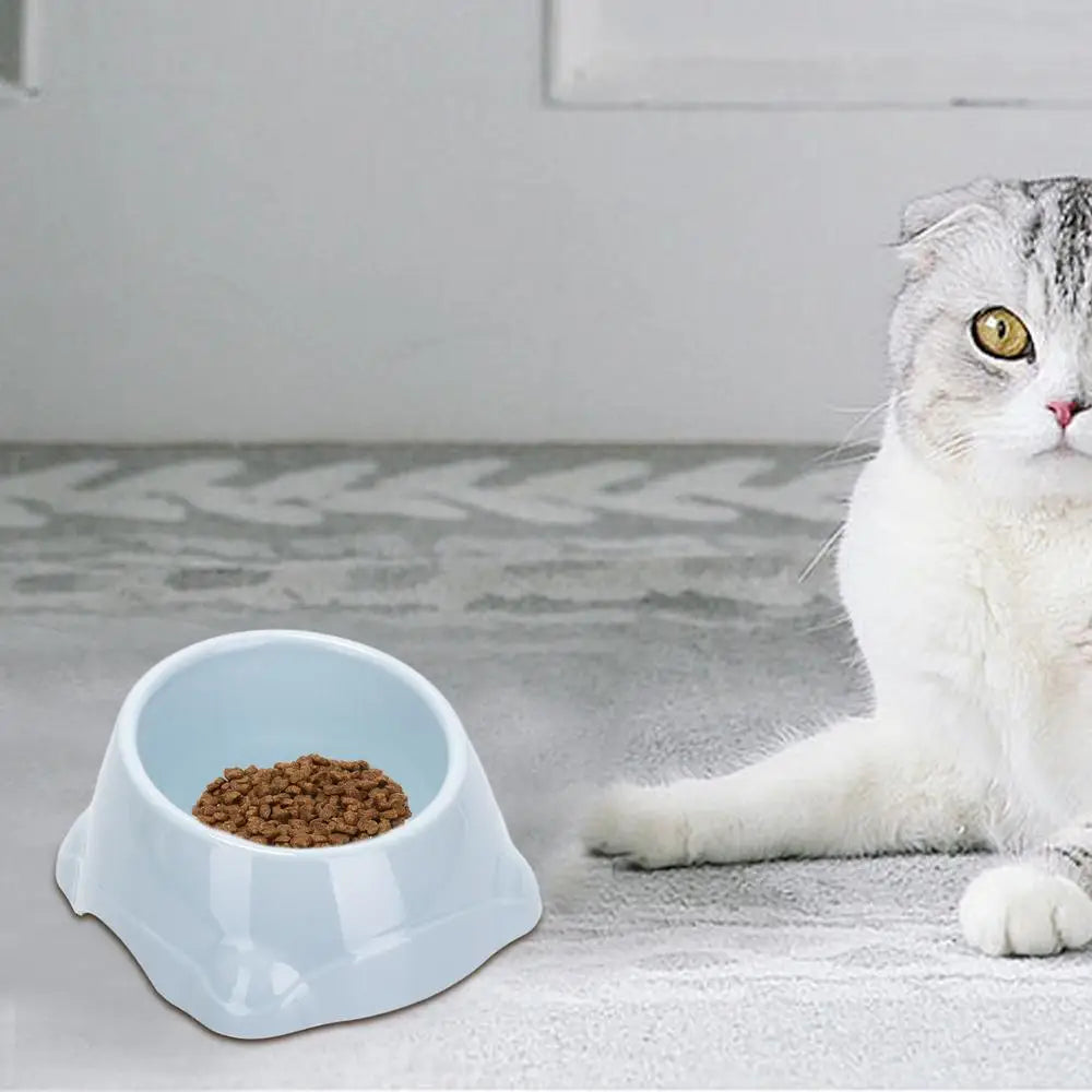 Dog Feeder Bowl Sloped Cat Dish Food Bowl Pet Feeder Bowl Stable Feeding Bowl Mouth Neck Protector Pet Food Bowls Dispenser