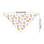 Fruit Dog Bandana Triangle Scarfs Bibs with Cute Fruit Pattern Cartoon Dog Triangle Bib Fruit Print Pet Neckerchief for Pet Dog