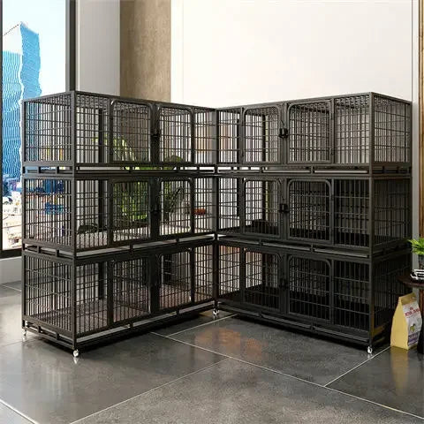 Cat cage breeding  pairingbreeding  breeding  three-layer display cage rabbit puppy