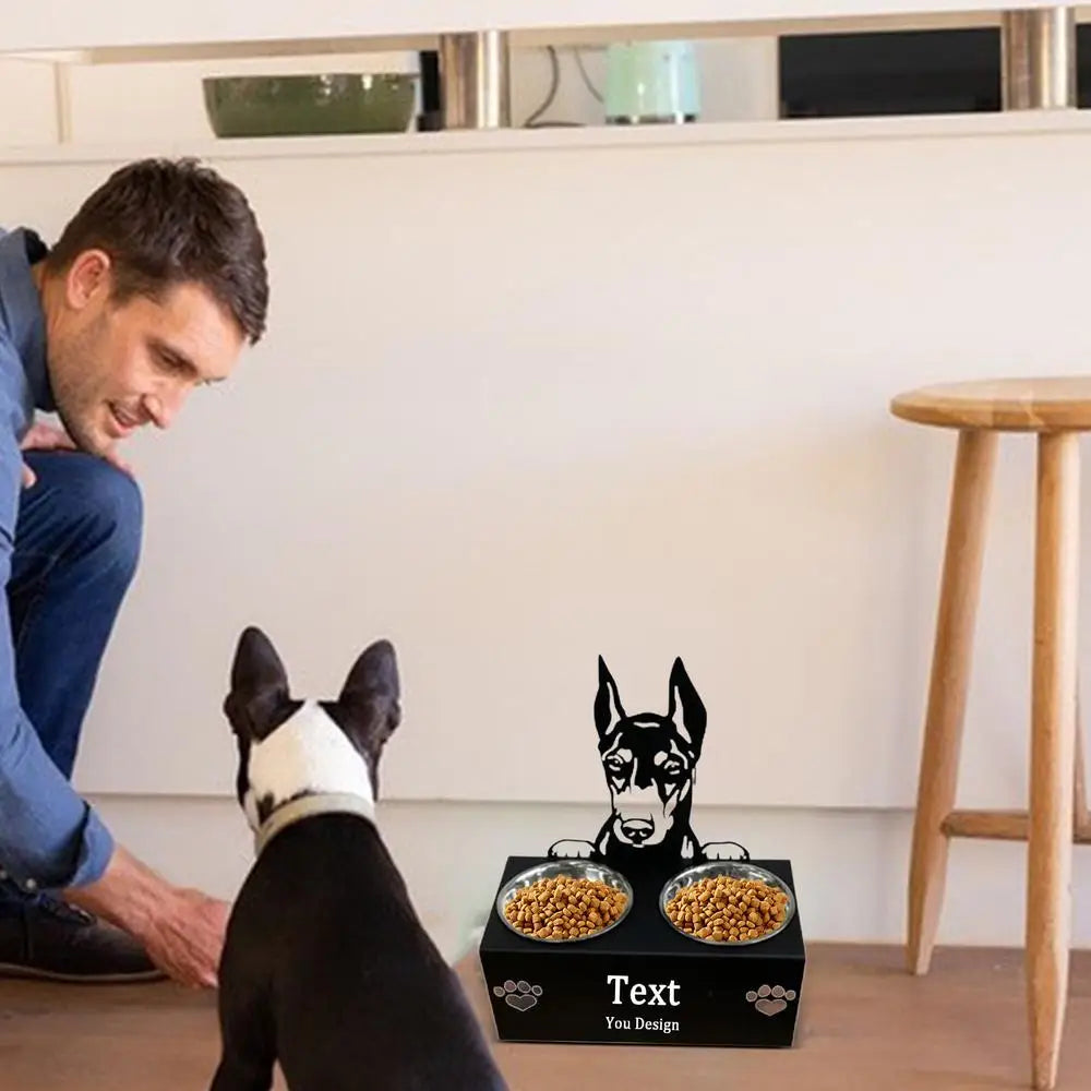 Pet Dog Bowls Novelty Detachable Feeding Bowl Holder Funny Portable Dog Bowls Creative Pet Feeding Bowl for Feeding Dogs Puppies