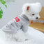 Embroidery Paris Pet Cat Sweatshirt for French Bulldog Warm Fleece Small Medium Dog Clothing New Year Winter Red Puppy Overalls