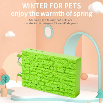 5W Bird Perches Heating Bird Perch Platform Safe Bird Perch Standing Warmer Pet Heated Toy For Birds Parrot Hamsters Chinchillas