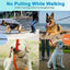 Quick Release Prong Dog Collar Chrome Plated Adjustable Metal No Pull Dog Training Collar Safe No Choke Pinch Collar for Dogs