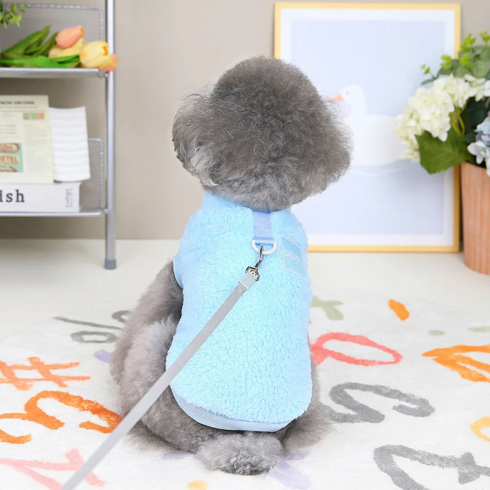 Pet Dog Sweater Fleece Winter Warm Soft Dog Clothes Comfort Puppy Clothing For Small Dogs Chihuahua Cat Hoodie Pet Accessories