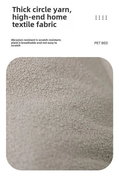 Surround Quadrangle Dog Kennel All-season High Thickened Memory Foam Removable Waterproof Spacious Solid Wear-resistant