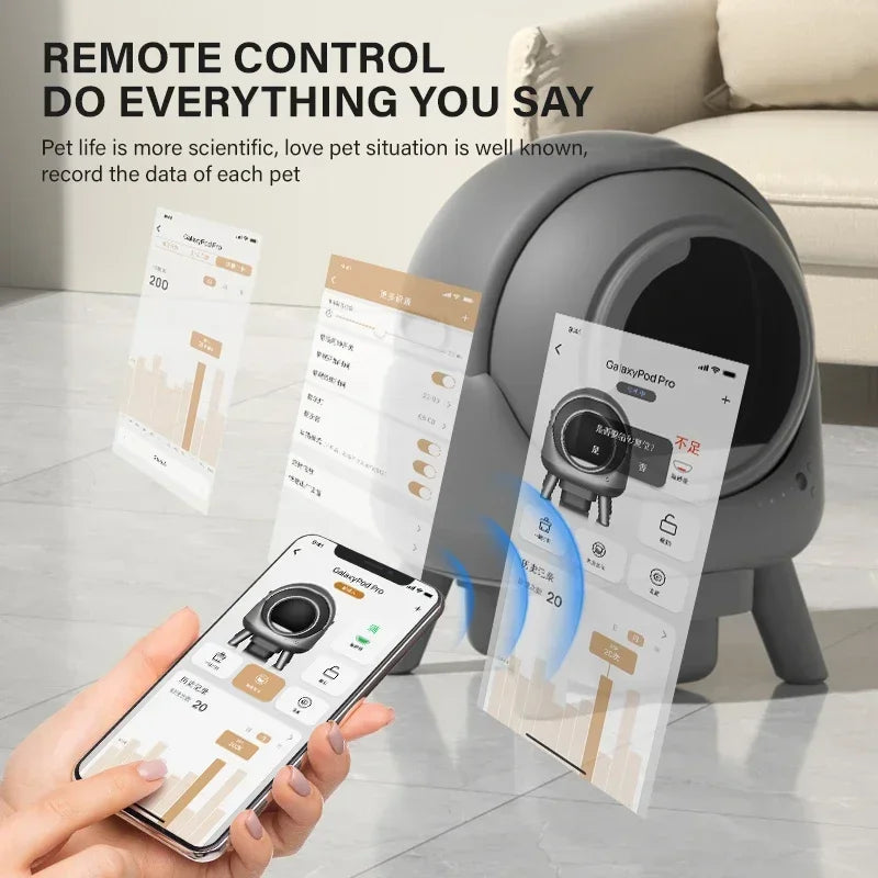 Smart Litter Toilet Automatic Sandbox Selfcleaning Cats Cat Litter Box