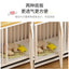 Dog cage household indoor with toilet pulley exquisite workmanship small medium and large dog cage reinforced kennel villa heigh