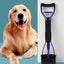 Dog Pooper Scooper Pet Long Handle Jaw Poop Scoop Picker Excrement Collector Clean Tools Outdoor Foldable Animal Feces Cleaner