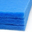 Blue Aquarium Filter Biochemical Cotton Sponge for Aquarium Fish Tank Bio Cotton Foam Skimmer 89x30x2cm High Quality