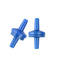 5 X One Way Non-Return Check Valve Aquarium Accessories Co2 System Air Pump  Fish Aquarium Air Pump Check Valve blue 5pcs