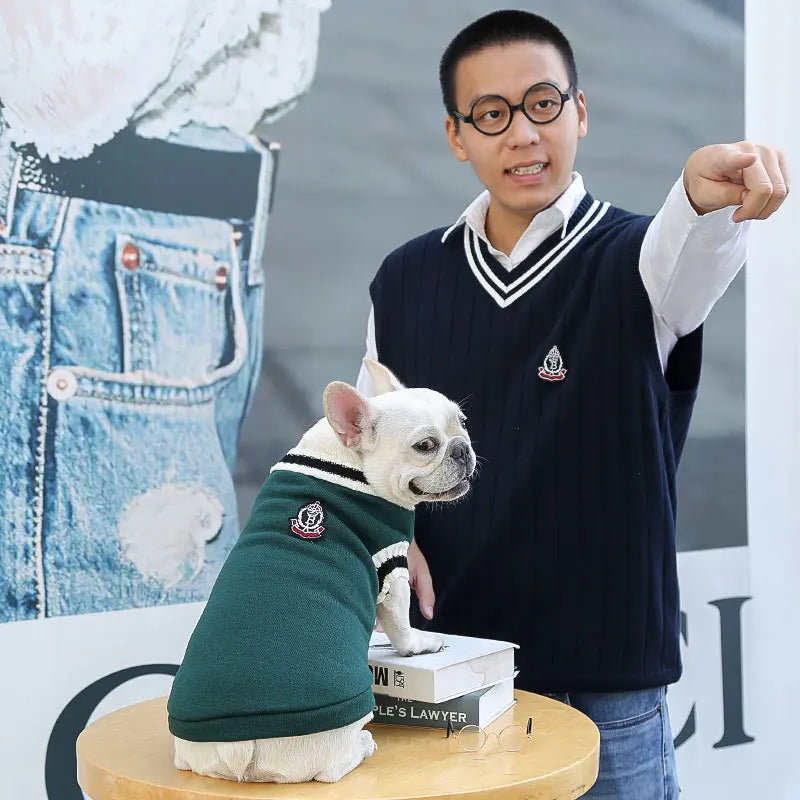 Winter Dog Fleece Sweaters For Large Medium Little Dogs Warm Small Dog Clothes Korea For French Bulldog Chihuahua Cute Pug York