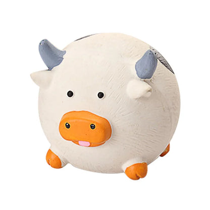 Dog Squeaky Rubber Toys Dog Latex Chew Toy Puppy Sound Toy Animal Bite Resistant Train Dog Supplies for Small Medium Large Dog