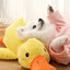 Pet Plush Toy Dog Calming Duck Stuffed Duck Toys Chew Toy Fun Dogs Interactive Toy Squeaky For Puppy Pet Teeth Pet Supplies