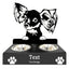 Pet Dog Bowls Novelty Detachable Feeding Bowl Holder Funny Portable Dog Bowls Creative Pet Feeding Bowl for Feeding Dogs Puppies