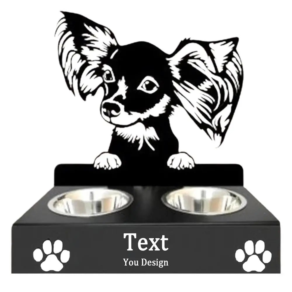 Pet Dog Bowls Novelty Detachable Feeding Bowl Holder Funny Portable Dog Bowls Creative Pet Feeding Bowl for Feeding Dogs Puppies