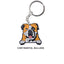 Cartoon Cool Dogs Keychains Bulldog English Springerspaniel Keyrings Maltese Greyhound Key Chains Husky Keeshond Key Rings Gifts