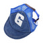 Sport Dog Baseball Cap Outdoor Pet Sunbonnet Hats Puppy Cap with Adjustable Ears Hole for Dogs Outdoor Summer Dogs Accessories