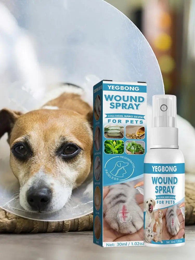 30ml Pets Anti-Itch Spray Pet Wound Spray Cats Dogs Skin Healthy Care Spray Pets Anti-Itch Treat Products For Sensitive Skin