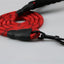 Pet Reflective Leash Nylon Round Leash Explosionproof Punch Leash Dog Walking Round Leash Without Strangulation