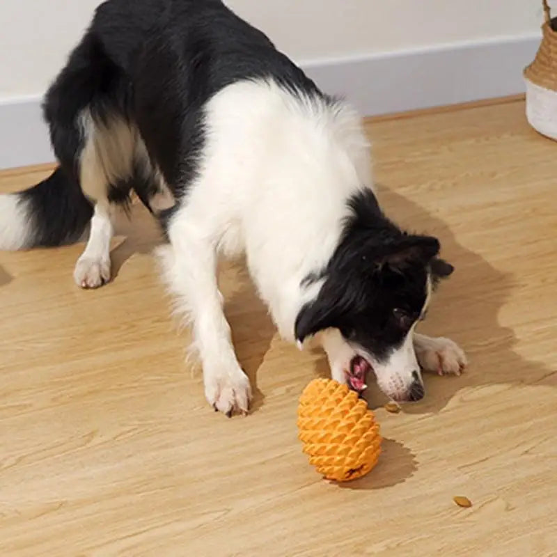 Dog Treat Dispensing Toy Pine Cone Dog Chew Toy Bite Resistant Pet Supplies For Dog Puppy For Treat Dispensing Teeth Cleaning