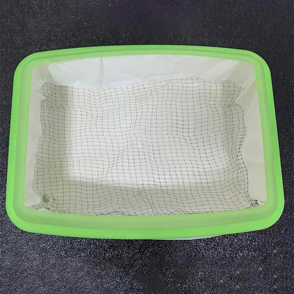 Durable Cat Litter Bags Liners 10Pcs Reusable Cat Litter Liners Bag Pet Hygienic Litter Box Liner Pet Cat Excrement Liners