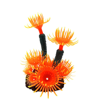 Artificial Underwater Coral Aquarium Fish Tank Simulation Decoration Aquarium Backgrounds Plants Water Flower Beautiful New