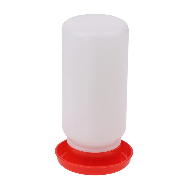 Poultry Thickened Feeder And Drinker Water Food Dispenser Automatic Chicken Birds Chick Waterer Feeding Bucket Container