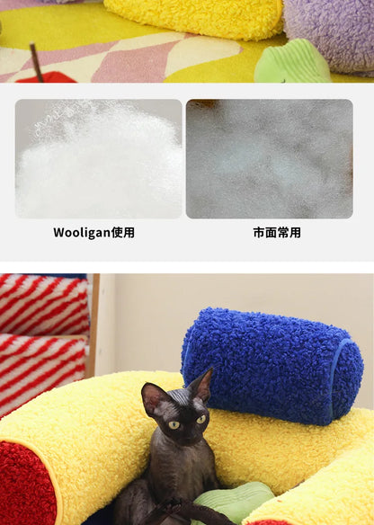 Wooligan water pipe pet sofa deodorizing open sleeping mat dog cushion removable cat kennel kennel