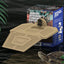 Turtle Docks For Basking Reptile Climbing Pier Detachable Tortoise Tank Dock Stable Turtle Basking Landscape With Feeding Area