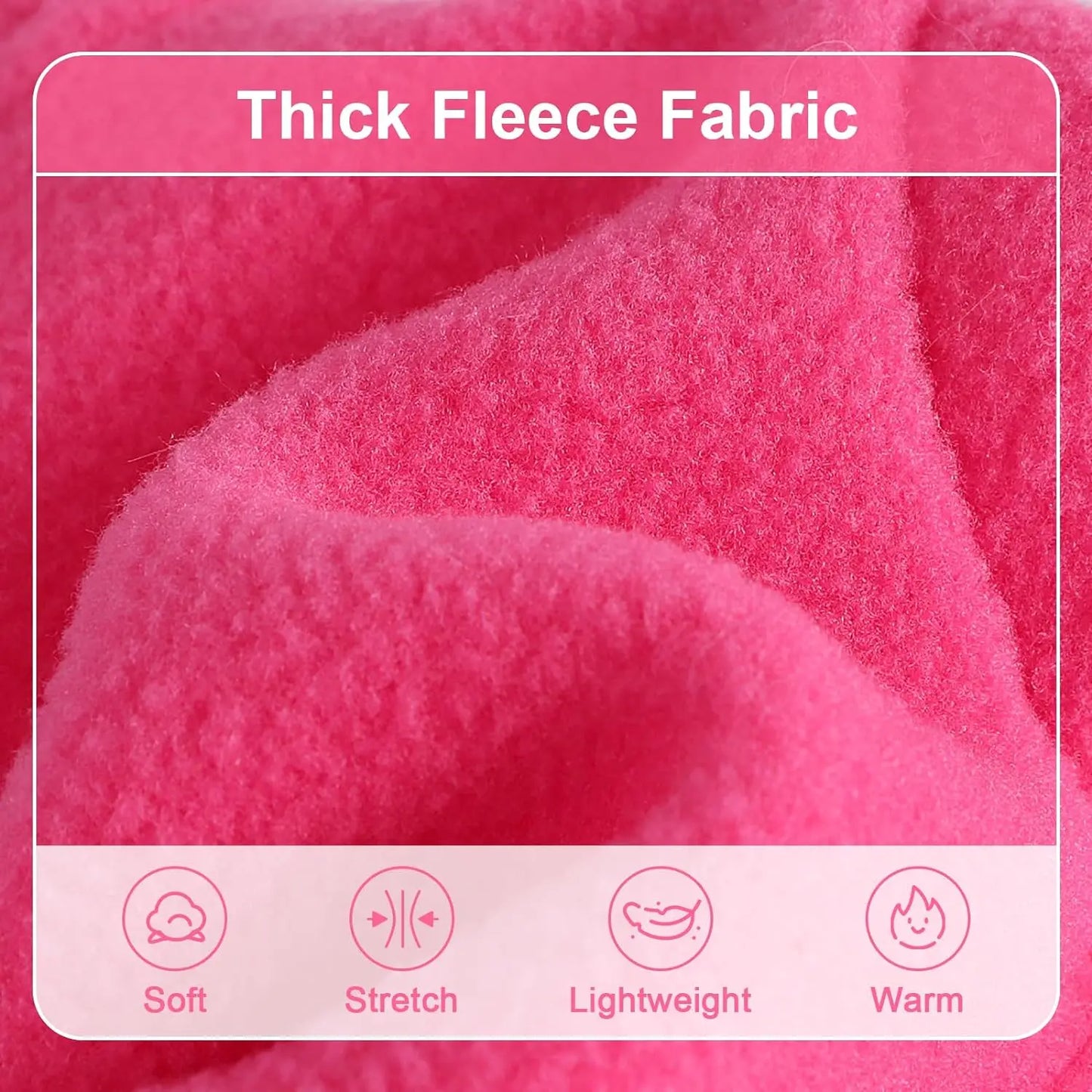 Thermal Fleece Dog Dress for Small Dogs Girl Winter Dog Sweater Puppy Clothes Chihuahua Yorkie Teacup Pet Outfit Cat Apparel