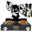 Pet Dog Bowls Novelty Detachable Feeding Bowl Holder Funny Portable Dog Bowls Creative Pet Feeding Bowl for Feeding Dogs Puppies