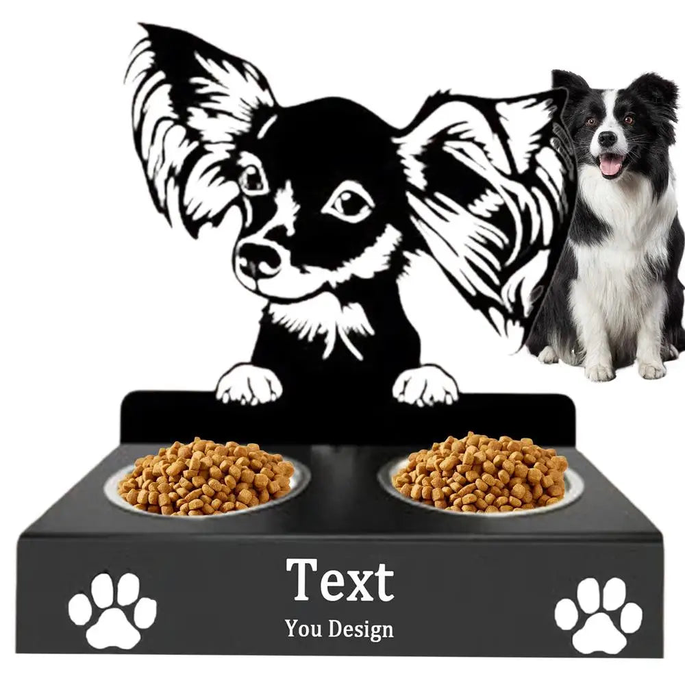 Pet Dog Bowls Novelty Detachable Feeding Bowl Holder Funny Portable Dog Bowls Creative Pet Feeding Bowl for Feeding Dogs Puppies