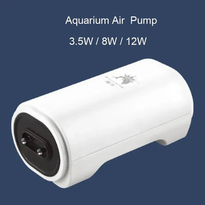 220V 3.5W 8W 12W Aquarium Air Pump Fish Tank Mini Air Compressor Oxygen Pump Aquarium Fish Tank Accessories Two Outputs Silent