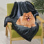 Waterproof Blanket For Dogs Double Layer Thickened Warm Washable Dog Blankets Short Plush Cover Blanket Four Seasons General For