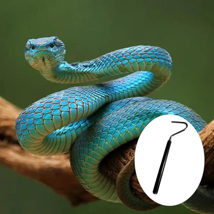 Small Snake Hook Professional Snake Pole Reptile Hook Length 6.30-26.78in Maintain A Safer Distance For Catching Controlling