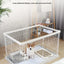 Dog Cage Alice Dog Cage Medium and Small Dog Shiba Inu Bulldog Pet Kennel Fence Indoor Fence