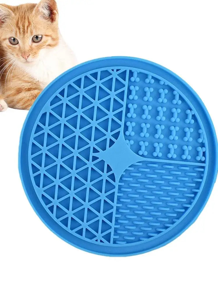 Food-Grade Silicone Dog Lick Mat Safe Soft Slow Feeders Dog Lick Pad Healthy Eating Non-Slip Dog Licking Mat Pet Feeding for Pet
