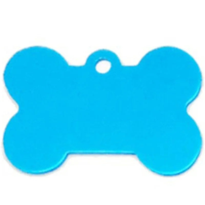 Dog Tag Personalized Pet Anti-Lost Dog Name Id Tag Free Engraving Dog Collar Pendant Dog Accessories for Small Medium Large Dogs