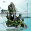 Resin Aquarium Rockery Mountain Decoration Artificial View Rock Cave Stone Tree Fish Tank Ornament Pet Supplies Home Decor