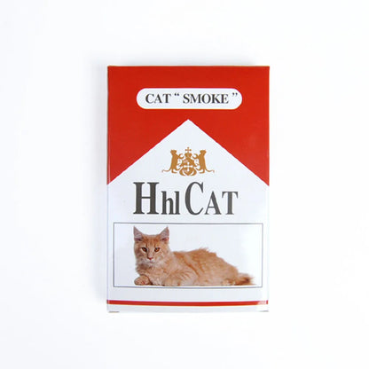 Cat Toys Catnip Chew Toys Funny Cigarette Design Cat Molar Toothpaste Stick Natural Actinidia Silvervine Pet Cat Cleaning Teeth