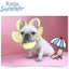 Dog Cooling Bandana Pet Summer Cool Neck Collars Cooling Reusable Petal Shape Adjustable Dog Neck Wrap For Bulldog Summer Hot
