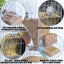 No Mess Bird Feeders Automatic Parrot Feeder Drinker Acrylic Seed Food Container Cage Accessories For Small And Medium Parakeets