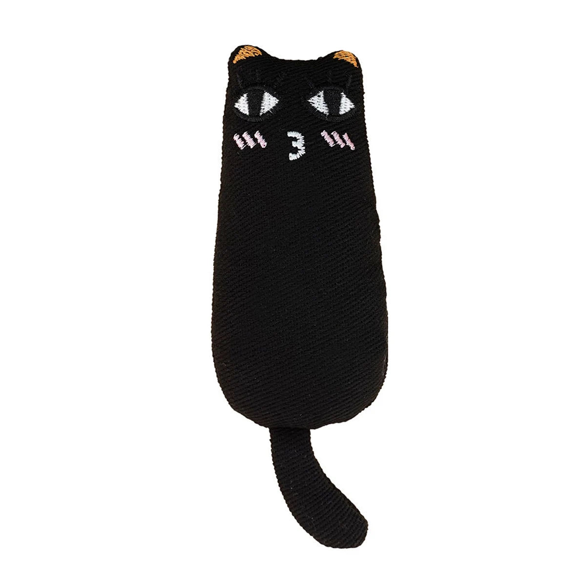 Funny Interactive Crazy Cat Toy Pet Kitten Chewing Teeth Grinding Catnip Toys Claws Thumb Bite Cat Mint Game Playing Pillow