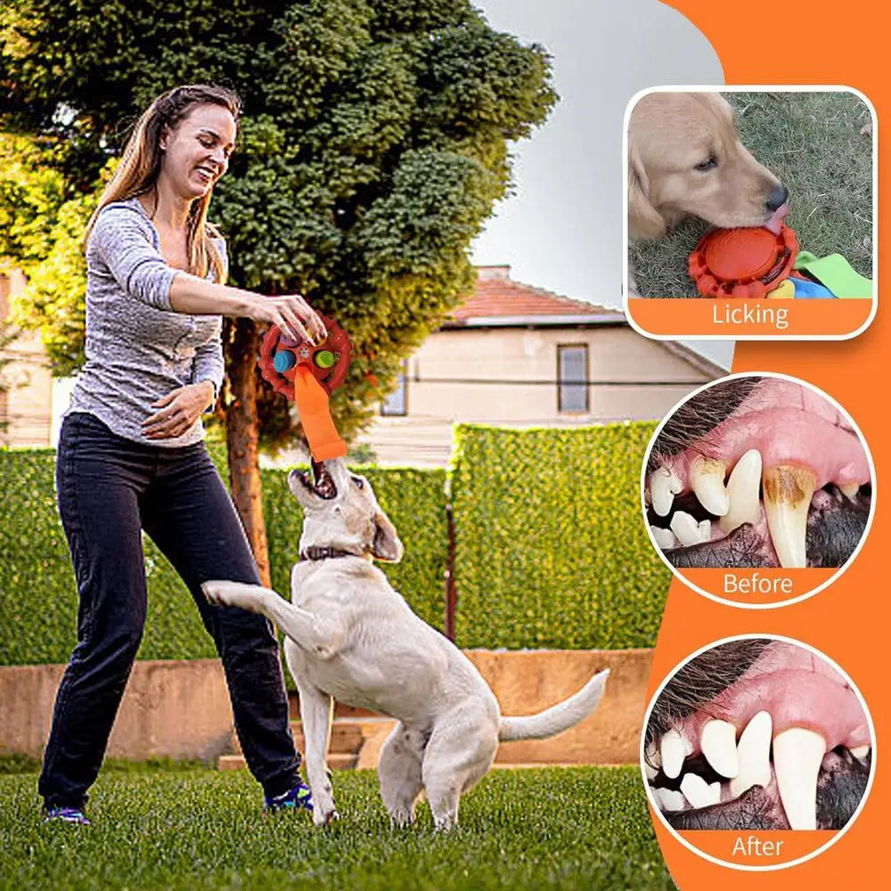 Dog Snuffle Ball Natural foraging Interactive Pet Snuffle Ball Pet Slow Feeder Chew Toys With Bite Resistant Rope Puzzle Dog